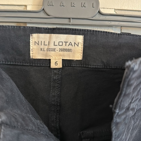 Nili Lotan Cotton Twill pants size 6 - Picture 4 of 11
